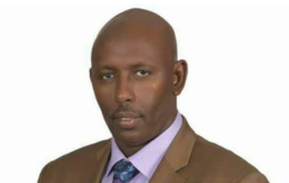 Former Mandera South Member of Parliament Adan Haji Ali Sheikh.